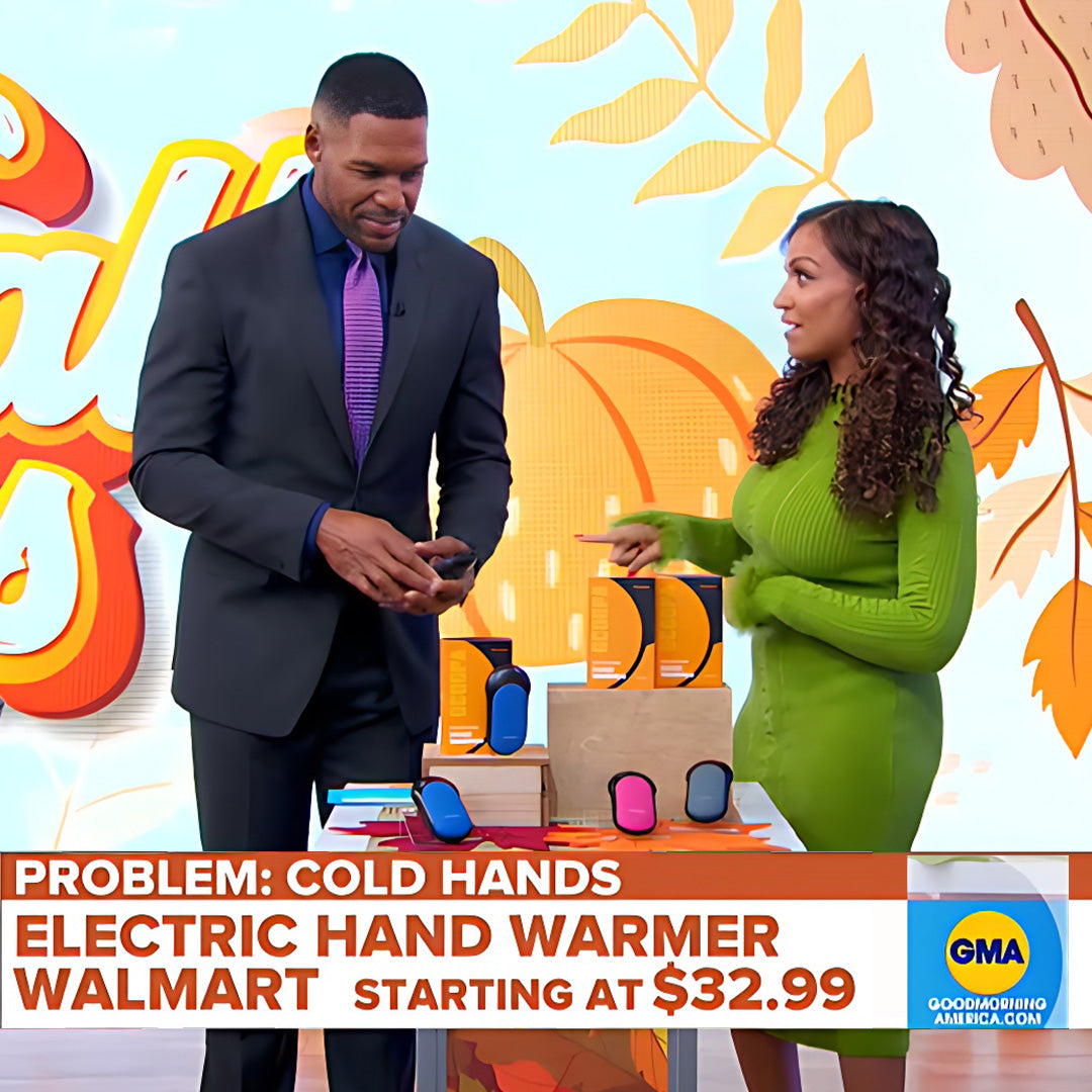 Ocoopa Hand Warmer Featured on GMA! A Winter Essential for Americans