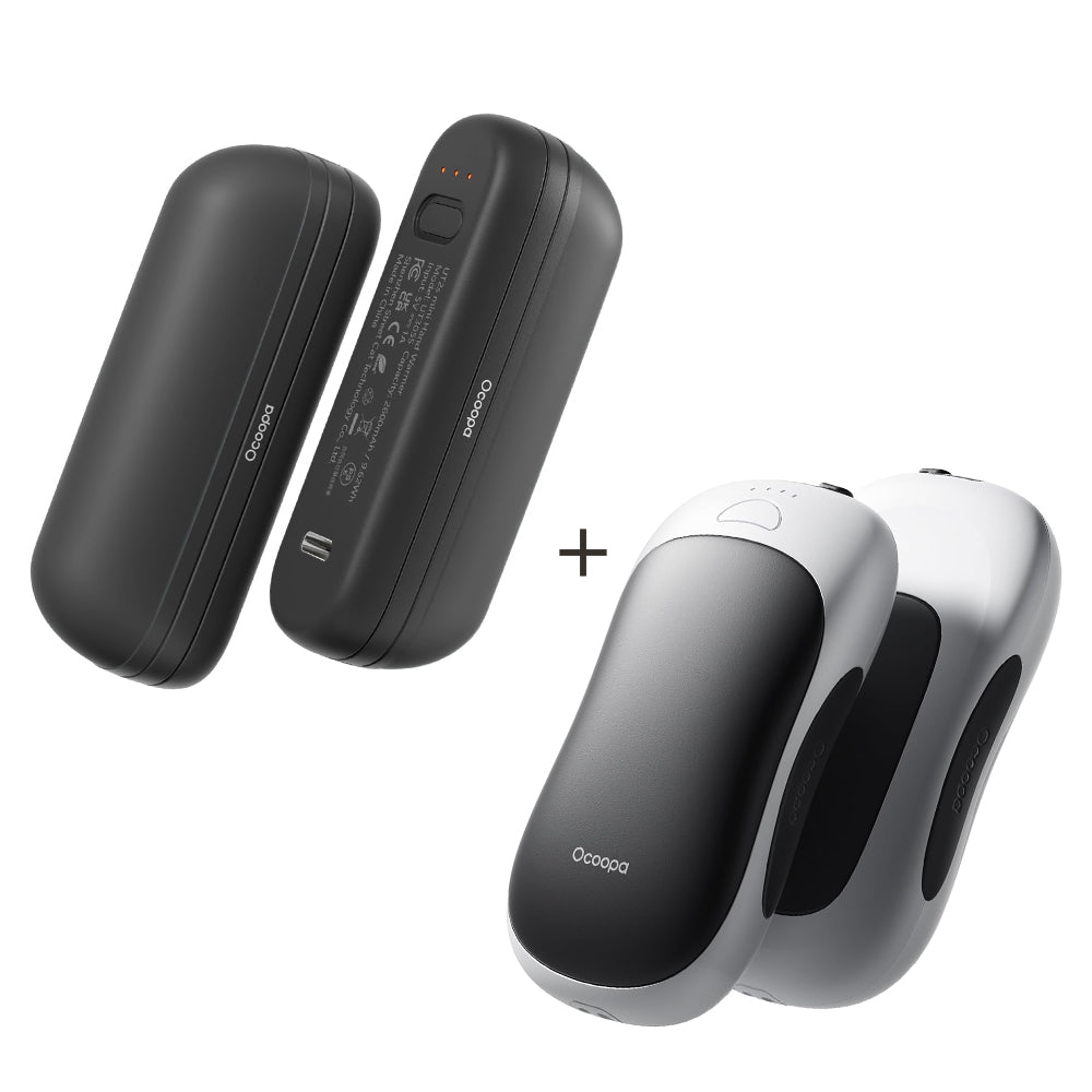 Perfect Warmth Pair - UT2s Mini & UT3 Pro Rechargeable Hand Warmers Set