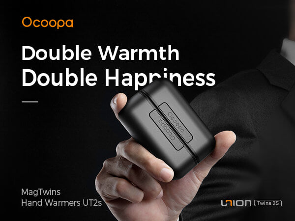 Ocoopa Chauffe-mains électrique 2 en 1 UnionTwin UT2s –