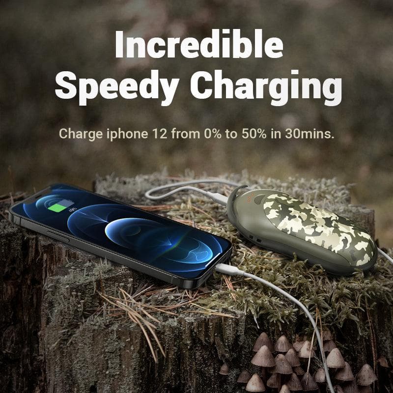 OCOOPA 18W Chauffe-Mains à Charge Rapide, Puissance 10000 mAh USB C Chauffe- Mains électrique Rechargeable, 15 Heures d'autono : : Sports et  Loisirs